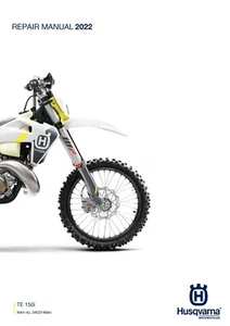 Husqvarna Service Workshop Shop Manual Book 2022 TE 150i EU - Picture 1 of 12