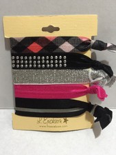 NORDSTROM L. ERICKSON USA RIBBON PONY 5-PACK SHINY