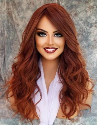 PELUCA LARGA | TOP PIEL RESISTENTE AL CALOR | T33.130 | OLAS DE PLAYA ESTILO LLAMATIVO 422 Foto 1 de 4