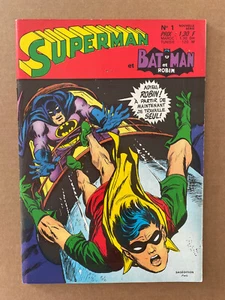 Superman et Batman numéro 1 (janvier 1969) - Sagedition - Neuf - Bild 1 von 2