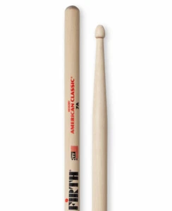 VIC FIRTH 7A-AMERICAN CLÁSICA PUNTA DE MADERA DE NOGAL - FRANQUEO GRATUITO REINO UNIDO - Imagen 1 de 1
