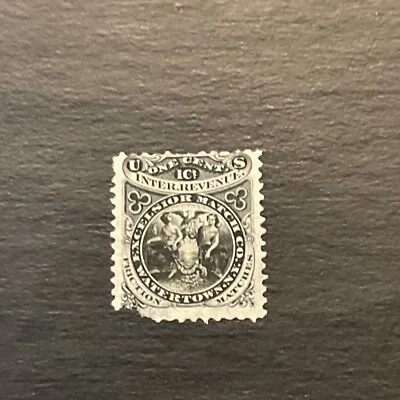 U.S: Stamp Scott #RO81b Used Ng Damaged Corner CV $110 - Image 1 of 2