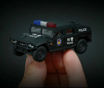 X CAR TOY 1/64 China DONGFENG Warriors Car SWAT Finished Product #85 - Image 1 of 4