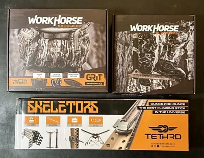 Tethrd Grit Saddle Kit Bottomlands Platform Skeletor Sticks Combo Package New - Image 1 of 2