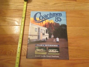 Coachmen Motorhomes 1985 camping RV Vintage Dealer sales brochure - Picture 1 of 10