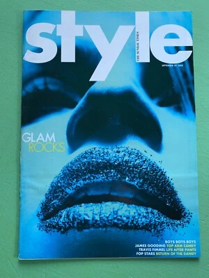 Sunday Times STYLE mag 29-September-2002 Travis Fimmel James Gooding Model Lacey - Image 1 of 4