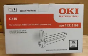 Tambor Oki 44315108 negro para C610 C610DN DM N DTN EMBALAJE ORIGINAL B - Imagen 1 de 1