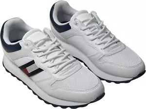 Tommy Hilfiger Nayis Sneaker / Schuhe - NEU Damen 7,5 weiß / navy - #46471-CL1 - Bild 1 von 5
