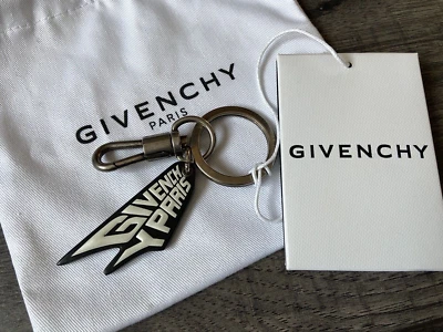 Givenchy Portachiavi IN Pelle & Logo Sacchetto Made IN Italy BNWT - Immagine 1 di 4