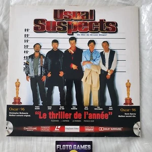 LASERDISC PAL FR : Usual Suspects - Bryan Singer - 1996 - Floto Games - Imagen 1 de 4