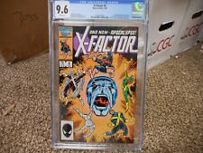 X-Factor 6 cgc 9.6 Marvel 1986 1st appearance of Apocalypse WHITE pgs X-Men