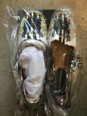 Rebecca Minkoff черный желтый цветок холст обуви кроссовок плоский новый с Ярлыками редкая ограниченного - Изображение 1 из 4