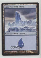 2006 Magic: The Gathering - Coldsnap Snow-Covered Island #152 0e3