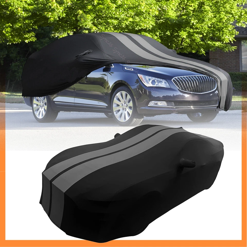 For Buick Larcosse CENTURY Stain Stretch Indoor Custom Grey Line Car Cover Foto 1 de 4