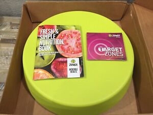 New Zumba Fitness Step Rizer Fresh & Simple Nutrition Book Target Zones DVD