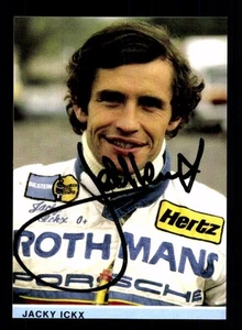 Jacky Ickx Autogrammkarte Formel 1 Vize Weltmeister - Bild 1 von 2