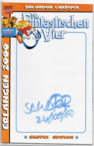 Die fantastischen Vier #4 Sketch Edition Erlangen 2000, lim. 400 Stück, signiert - Bild 1 von 1