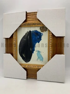 Pottery Barn Museum Portrait Distressed Antique Framed Print Gold 17" #X703 - Picture 1 of 5