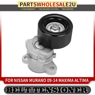 Tensor de correa con polea para Nissan Altima 2007-2012 Máxima 2009-2015 Quest 3,5 L Foto 1 de 4
