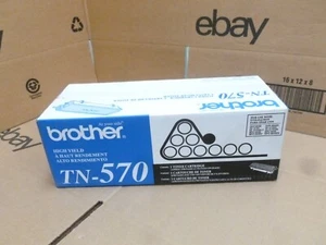 GENUINE Brother TN-570 HIGH YIELD Toner Cartridge FREE SHIPPING - Picture 1 of 5