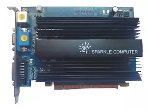 SPARKLE GeFORCE 9500GT 512MB PCI-e SILENT GPU DVI VGA S-VIDEO #GK4523 /1 - Picture 1 of 3