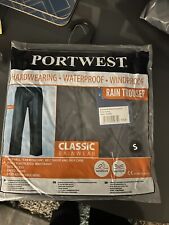 Portwest rain Trousers Size Small