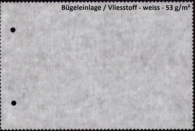 Vlieseline-Alternative zur Markenware mit großflächiger Beschichtung-90 cm Breit
