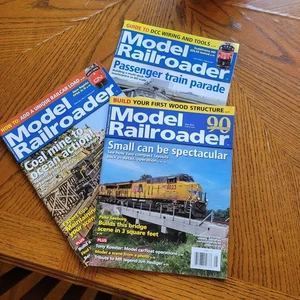Lot of 3 Issues Model Railroader Magazine May 2024 June 2022 February 2022 - Picture 1 of 7