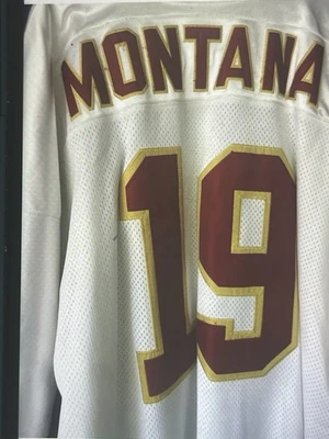 Camiseta deportiva Mitchell Ness 1994 NFL Kansas City Chiefs Joe Montana #19 retro talla 56 Foto 1 de 4