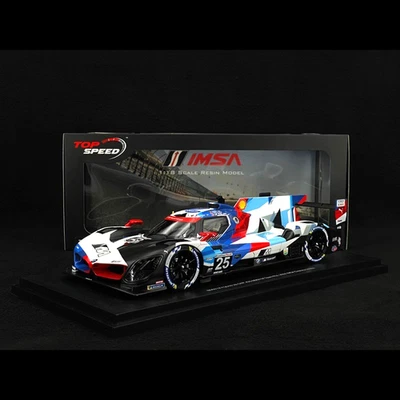BMW M HYBRID V8 GTP #25 M TEAM RLL IMSA 24H DAYTONA 2024 1/18 SCALE TOP SPEED - Image 1 of 4