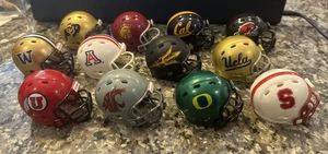 "Juego de 12 minicascos de conferencia Pac 12 Riddell 2"" Pocket Pro Revolution 2011" - Imagen 1 de 9