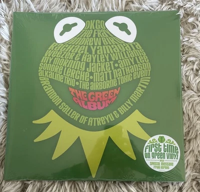 Brand New Sealed The Muppets The Green Album  On Green Vinyl Album - Image 1 of 3