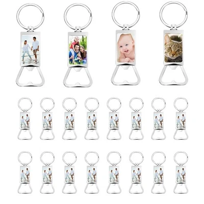 20pcs Sublimation Blanks, Keychain, Metal Bottle Opener, L5301 - Image 1 of 4