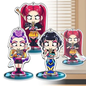 Kpop Demon Hunters Set Standee da scrivania acrilico principale tema cibo ramen - Foto 1 di 14