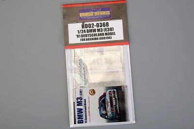 Hobby Design 124 BMW M3 DTM E30 1991 Model Kit Resina Incisione Metallo per... - Immagine 1 di 2