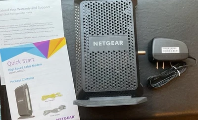 NETGEAR CM1000 DOCSIS 3.1 Ultra High Speed Cable Modem 1 Gbs New Sealed - Image 1 of 4