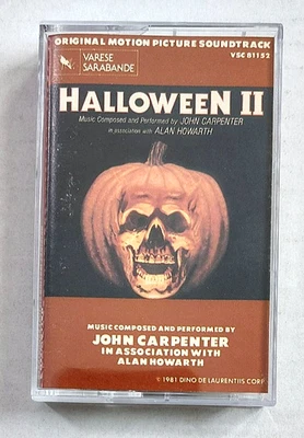 Halloween II Soundtrack John Carpenter Cassette 1988 Horror Slasher Synth Rare - Image 1 of 4