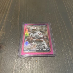 2024 Topps Chrome - Steve Grogan Pink /399 #132 - Picture 1 of 2