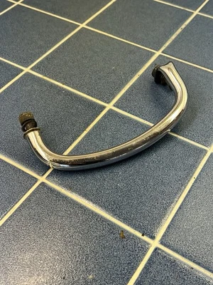 BMW 1970-1984 Airhead R65 R75 R100 OEM Asiento trasero Agarre lateral Barra Manija Foto 1 de 4