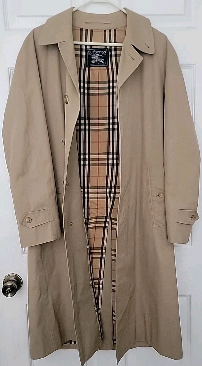 Burberry Trench Coat Men 44 for sale | eBay Burberry Trench Coat Men 44 for sale | eBay