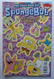 Spongebob Freestyle Funnies #1 FCBD 2015 Plankton Comic Book NM - Picture 1 of 2