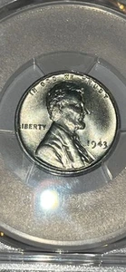 Centavo Lincoln 1943 graduación profesional MS67 acero antiguo soporte azul ¡Impresionante! Mira!! - Imagen 1 de 10