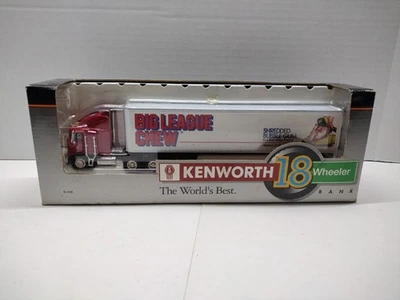 Big League Chew  1/64 Scale K100E  Kenworth Semi Bank Spec Cast Liberty Classics - Image 1 of 4