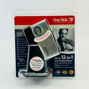 SanDisk ImageMate USB 2.0  12-in-1 Card Reader/Writer Brand New SDDR-89-A15 - Picture 1 of 6