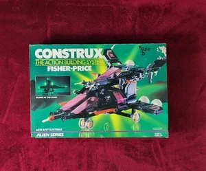 Construx Battlestrike Alien Series Set 6215 (Fisher Price, 1986) - Incomplete - Picture 1 of 11