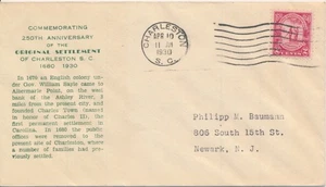 #683-5 Charleston South Carolina Egon Bernet cachet First Day cover - Picture 1 of 1