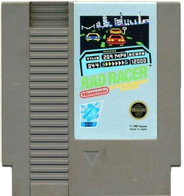 Rad Racer jeux Nintendo pour NES. Tr&egrave;s bon &eacute;tat- uniquement la cartouche