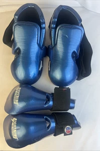 Proforce Lightning Hand Pads & Thunder Foot Pads Sparring Martial Arts Karate - Picture 1 of 13