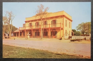 Postal vintage - San Juan Bautista - Casa Zanetta - Misión - California - Imagen 1 de 3