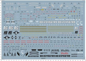 1/60 PG MSZ-006 ZETA Z Ver 2.0 HD GDM Figura Modelo Marcas Tobogán Acuático Calcomanía - Imagen 1 de 1